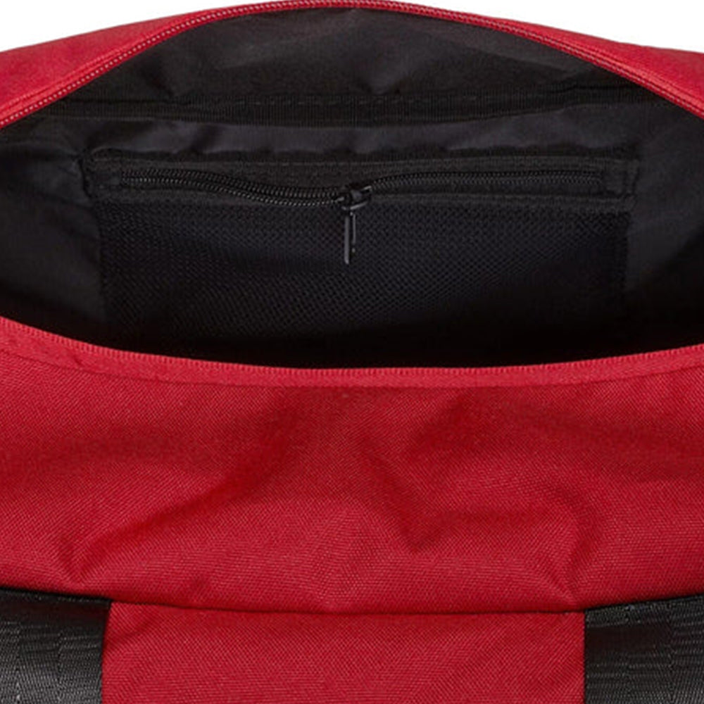 Blue & red duffle bag