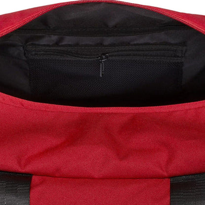 Blue & red duffle bag