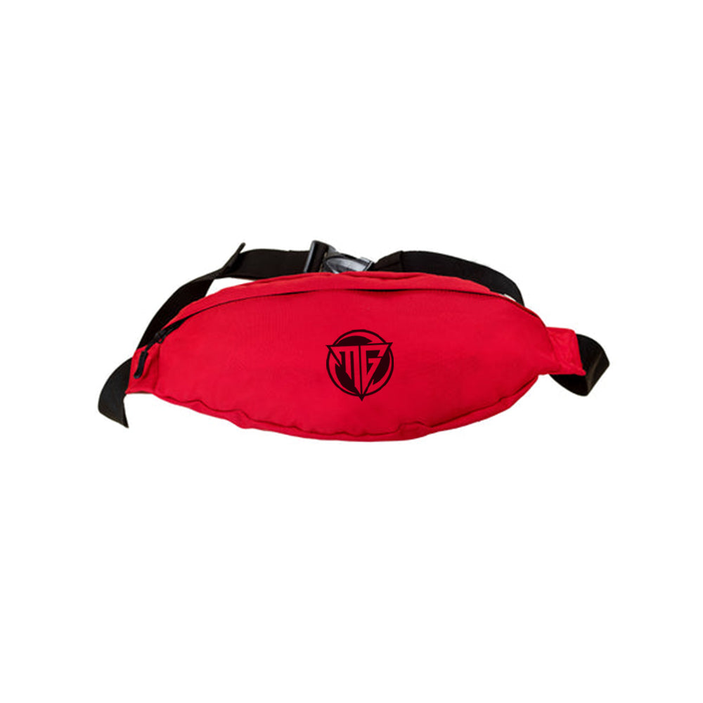 Red waist bags