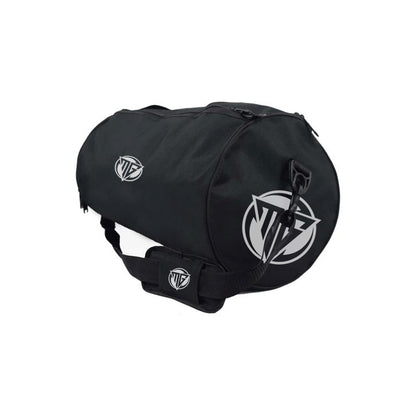 Black duffle bag