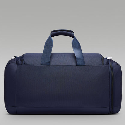 Blue & red duffle bag