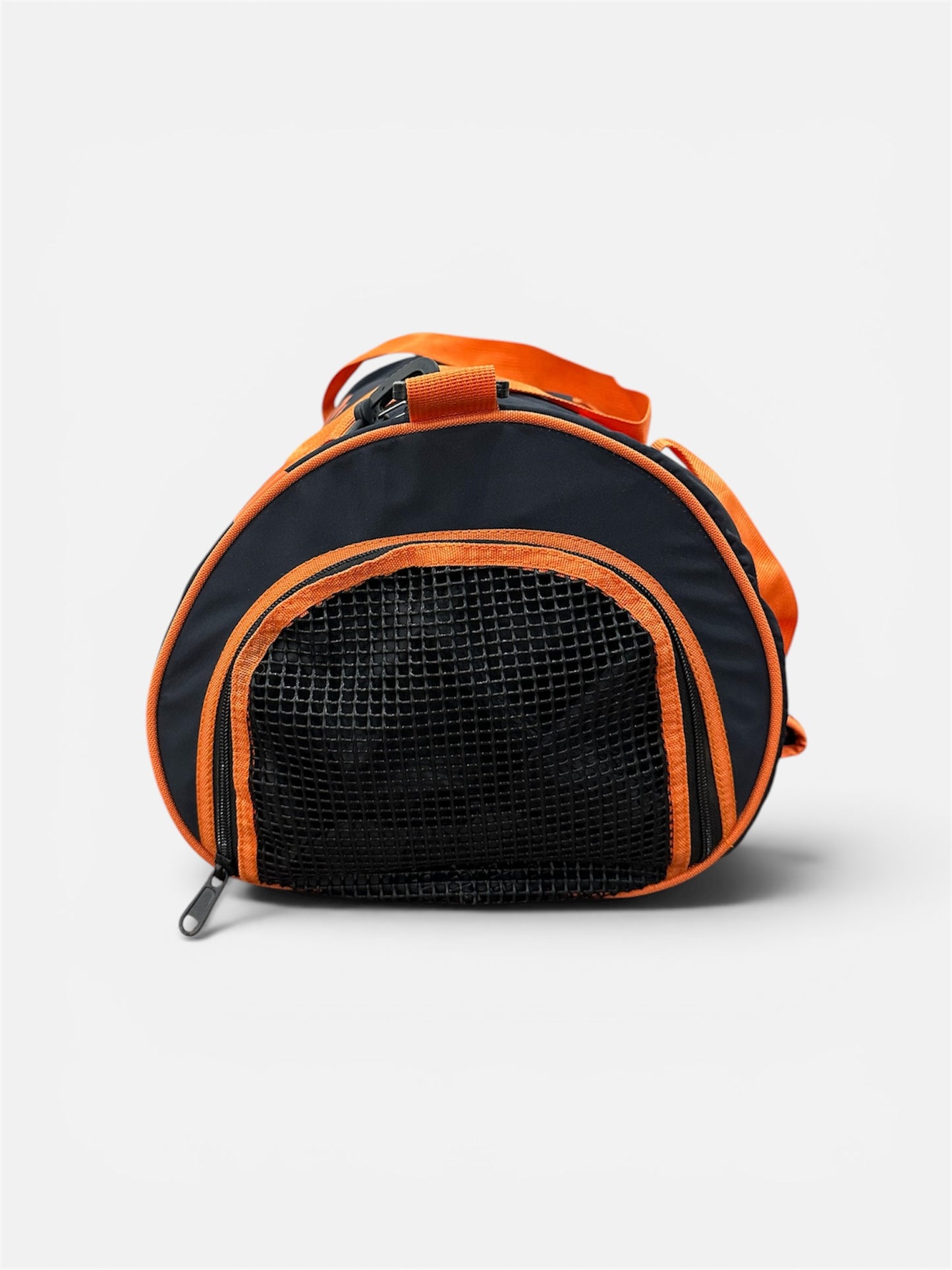 MADGEARS Premium Sports Duffle Bag with Shoe Compartment – Black & Orange